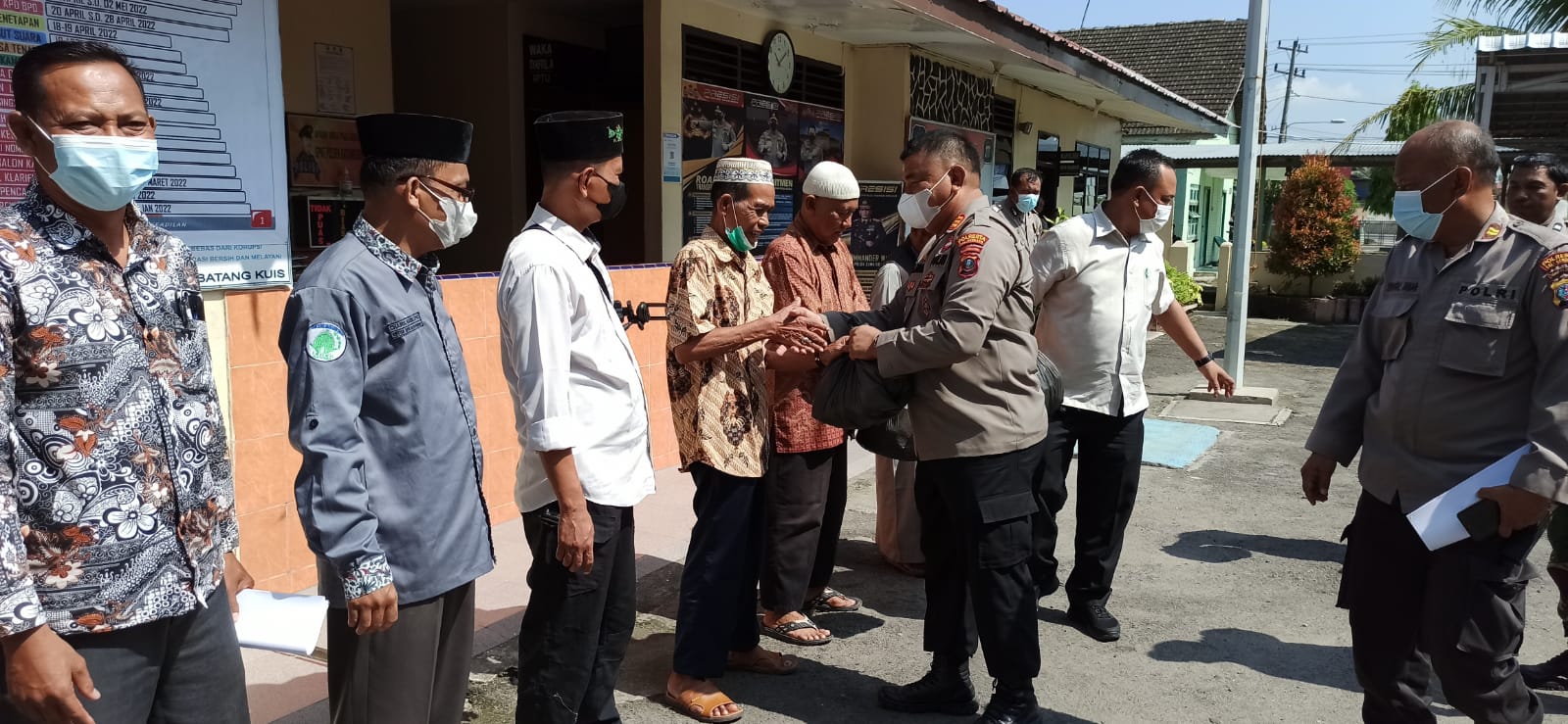 Himbau Taat Prokes Saat Bulan Ramadhan, Polsek Batang Kuis Rakor bersama Tokoh Agama, Tokoh masyarakat dan BKM Masjid