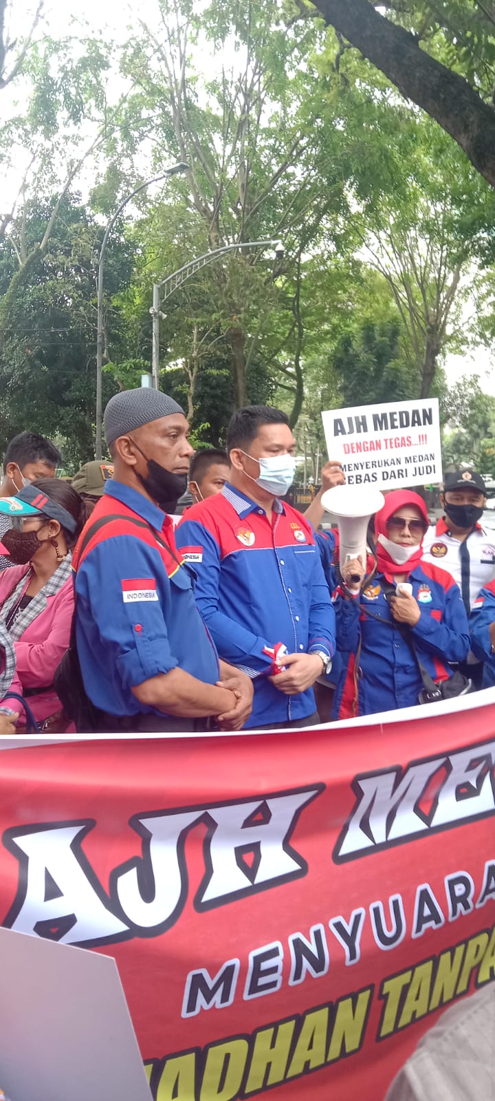 Aliansi Journalis Hukum Kota Medan, Demo Ke DPRD Sumut.