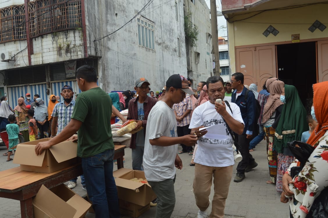 Jelang Ramadhan, Ini Yang Dilakukan Asdat Lubis selaku Tokoh Masyarakat Desa Medan Estate