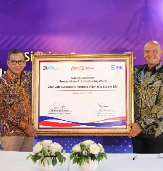 CCEP Indonesia Gunakan Corporate Billing Management BRI.