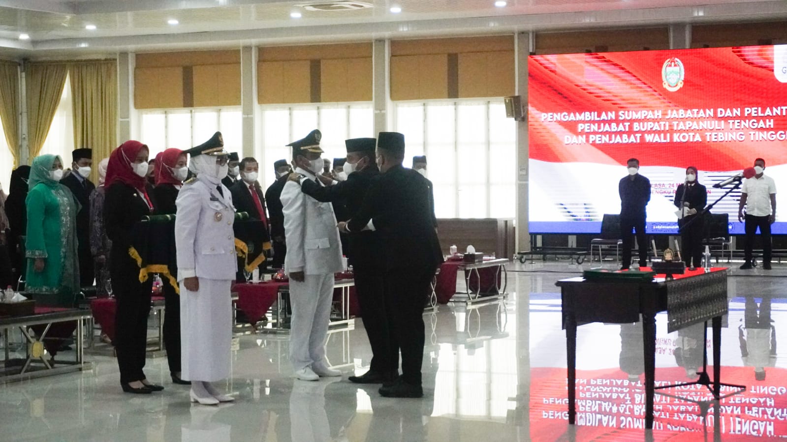 GUBSU LANTIK SEKDAKO TEBINGTINGGI JADI PJ WALIKOTA TEBINGTINGGI 