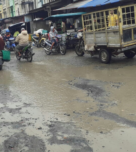 Jalan Bak Kubangan Lumpur, Ini Harapan Warga Marelan