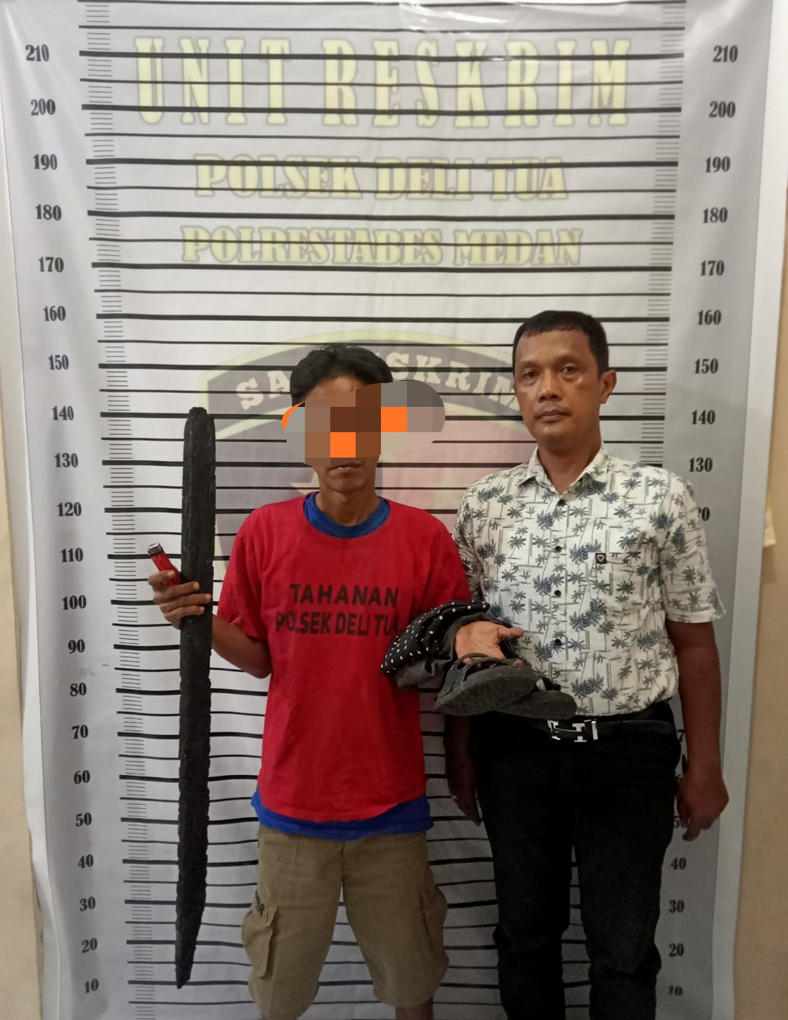 Melapor Rumahnya Dibakar, Polisi Langsung Tangkap Pelaku, ini dia Wajahnya!