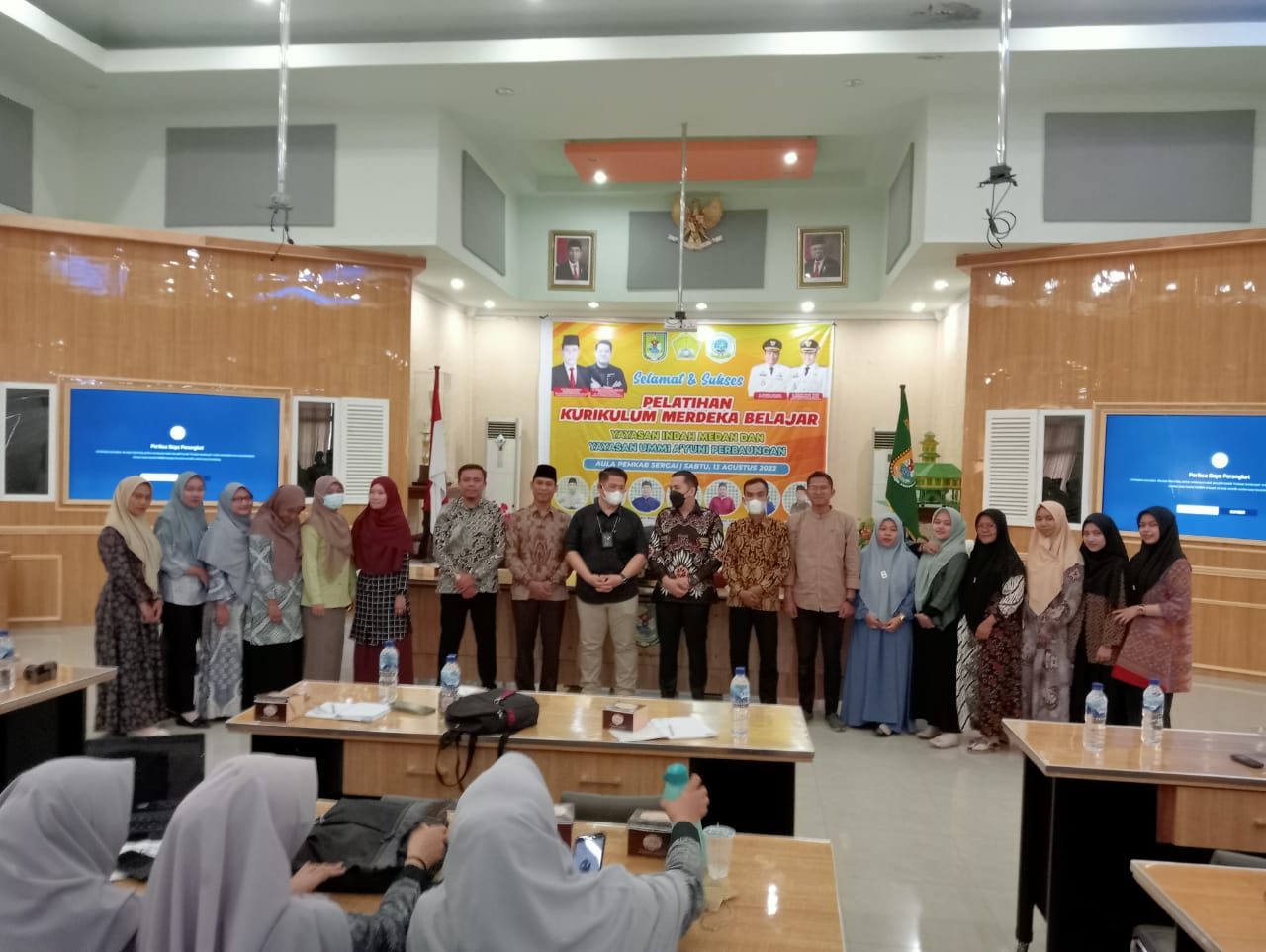 Bertempat di Aula Sultan Serdang Yayasan Indah Medan dan Ummi A’yuni Adakan Pelatihan