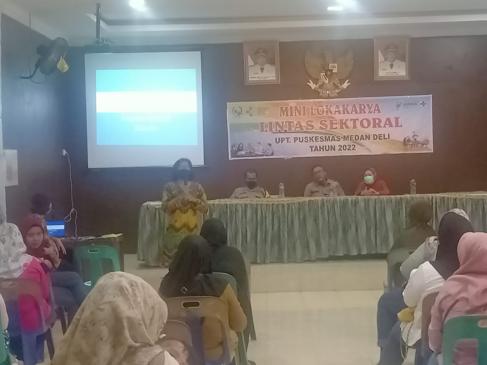 Acara Giat Mini Lokakarya Lintas Sektoral UPT Puskesmas Medan Bersama Lurah Tajir