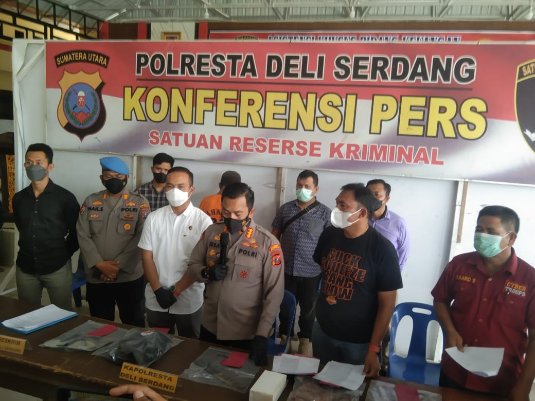 Polresta Deli Serdang Berhasil Tangkap Pelaku Pembacokan Yang Viral Di Deli Serdang