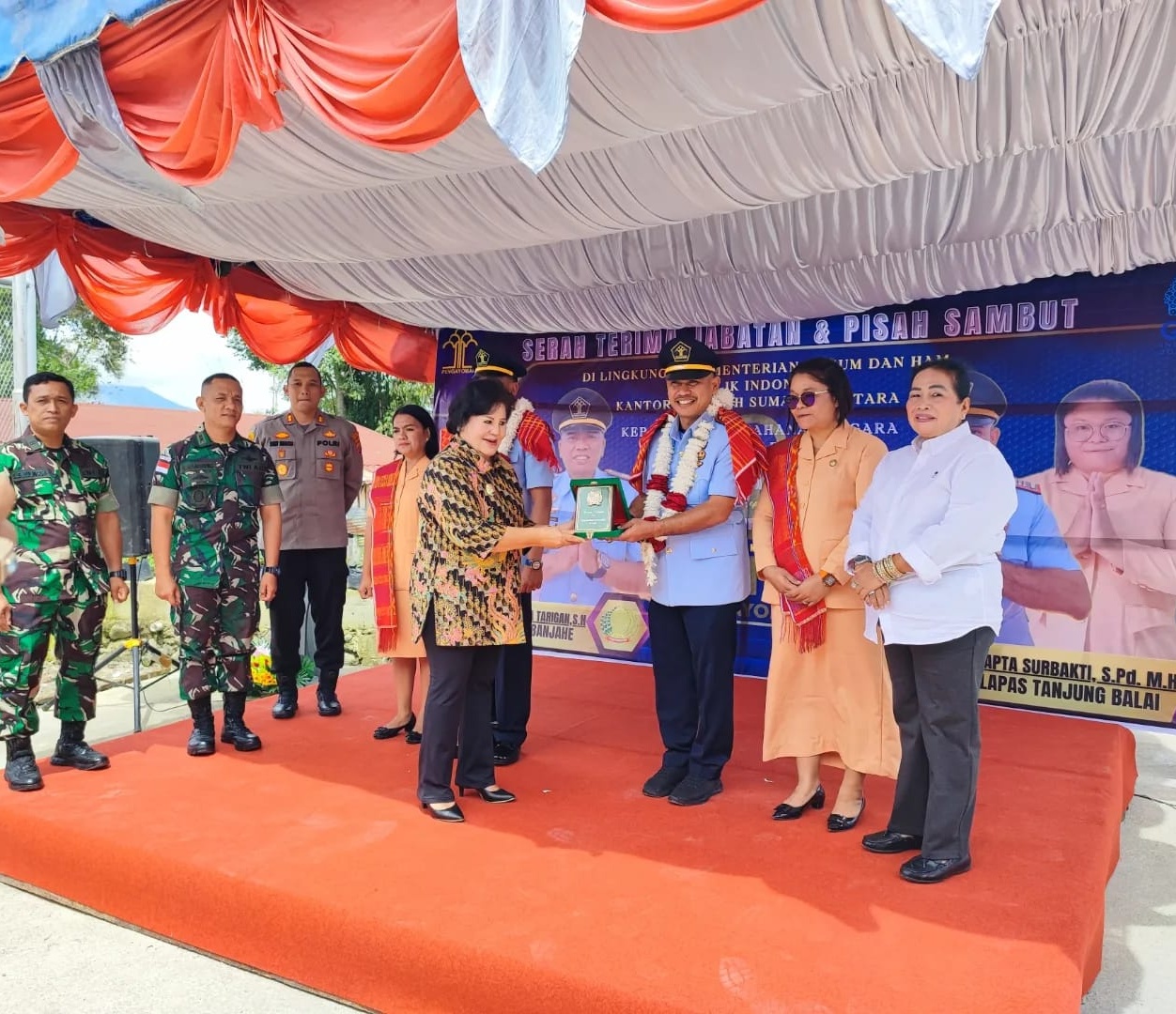 Rutan Kabanjahe Kemenkumham Sumut Gelar Sertijab Dan Pisah Sambut Kepala Rutan