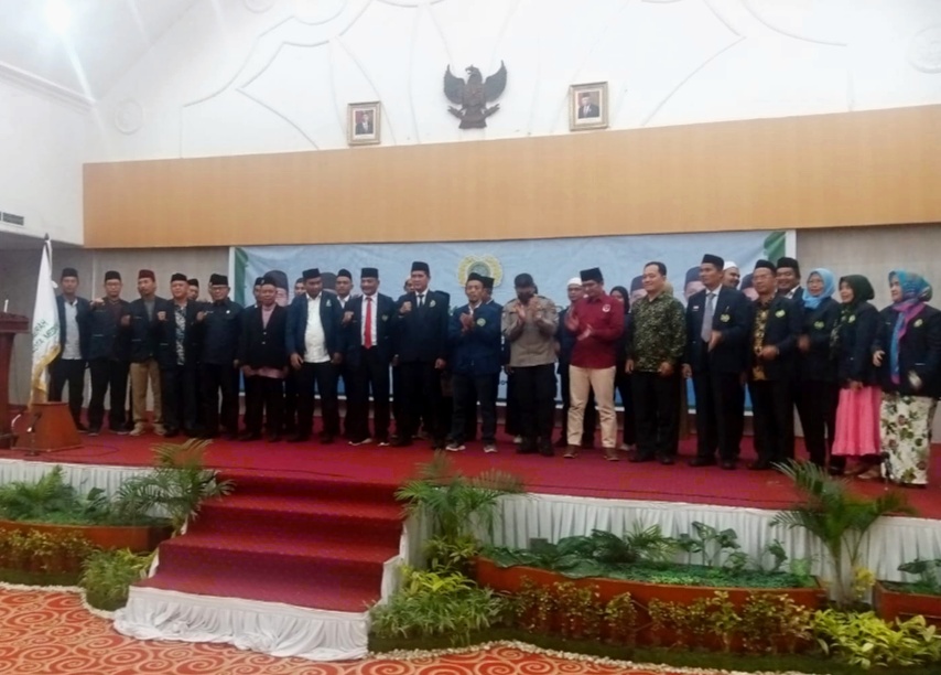 Pelantikan Pengurus PD IKA BKPRMI Kota Medan dilaksanakan Di Convention Hall Hotel Madani