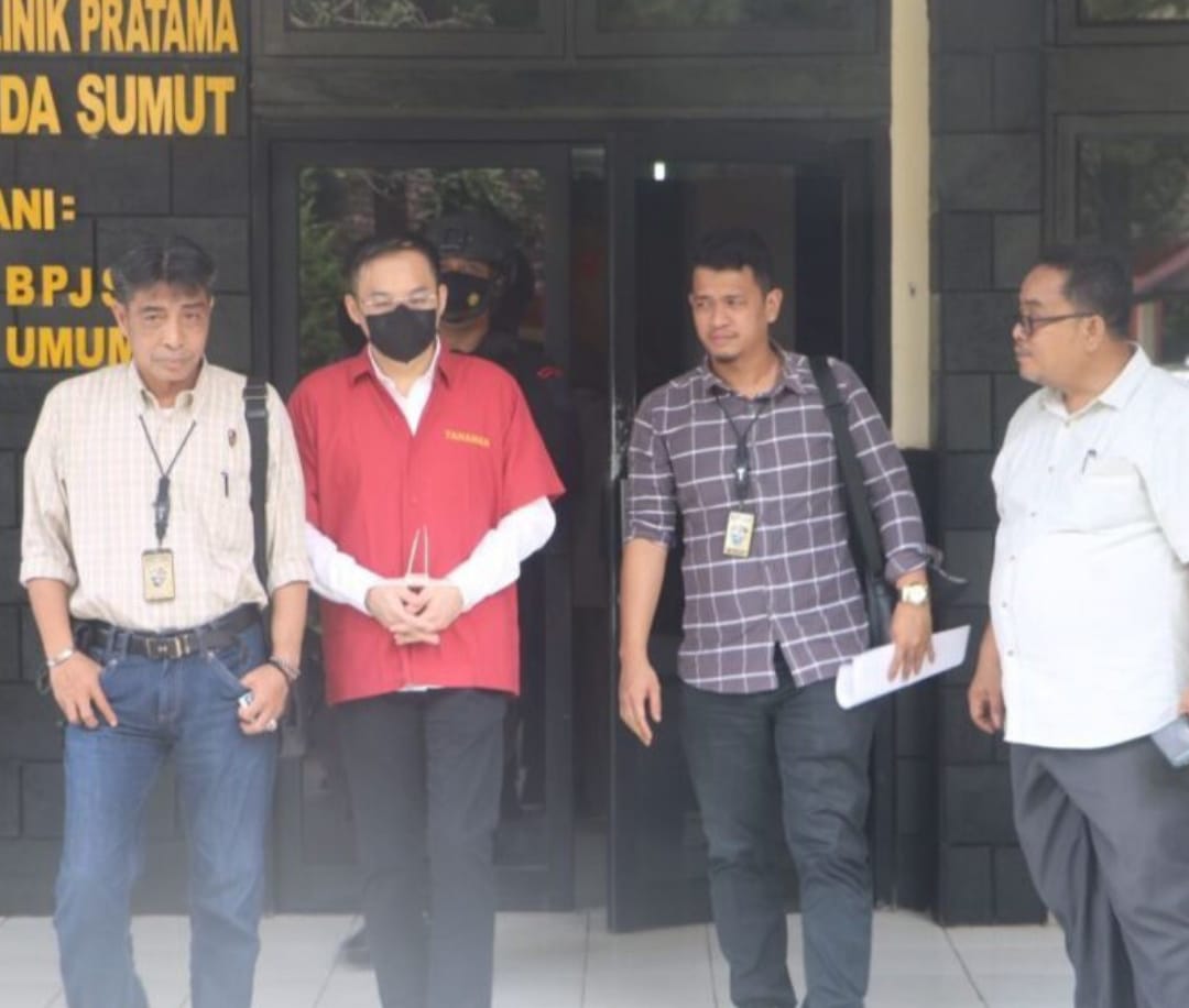 Polda Sumut Limpahkan Berkas Apin BK Ke Jaksaan Tinggi Sumut