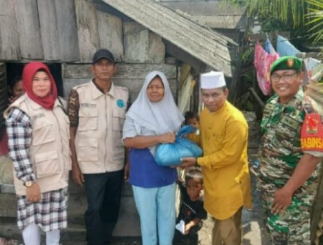 KBB Salurkan Paket Sembako Kepada Warga Tidak Mampu