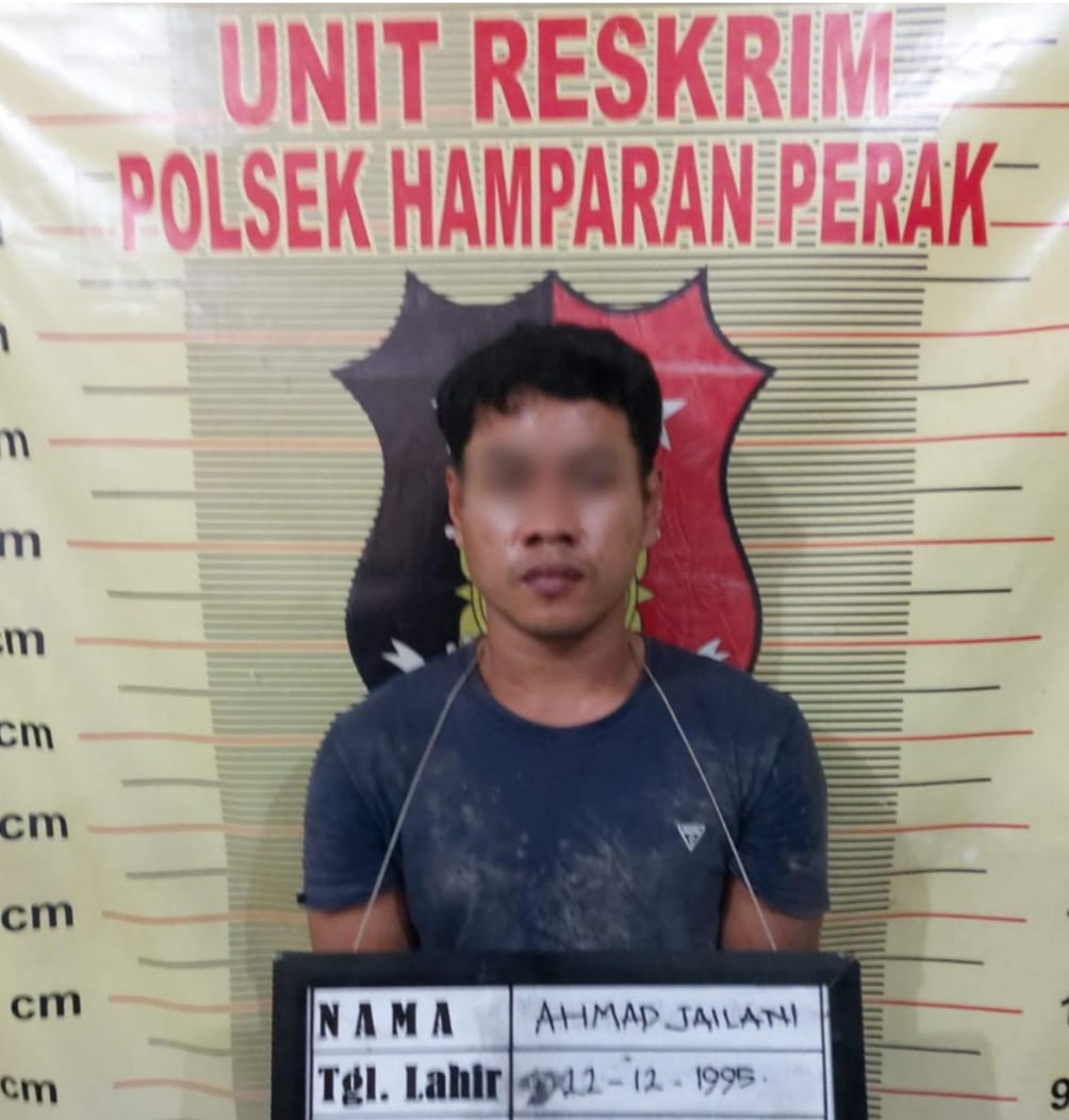 Pelaku Pelemparan Rumah Sekdes Hamparan Perak Diamankan Reskrim Polsek Hamparan Perak