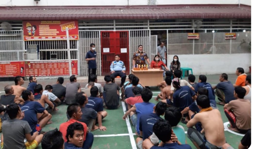 Rutan Labuhan Deli Periksa Kesehatan Warga Binaan Pemasyarakatan