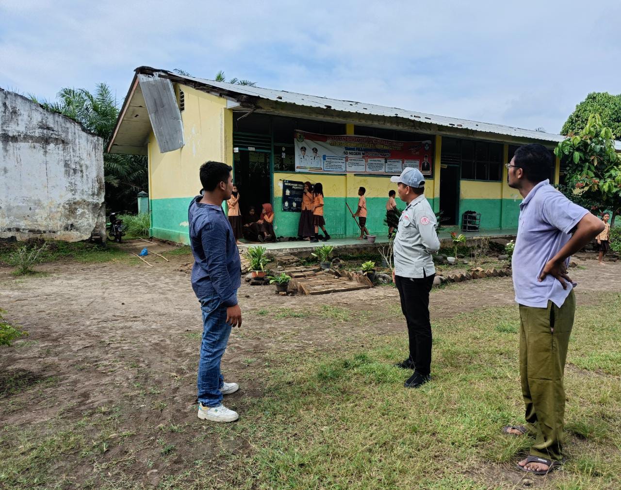 Sejak 1950 SD Negeri 102089 di Sergai Tidak Masuk Listrik