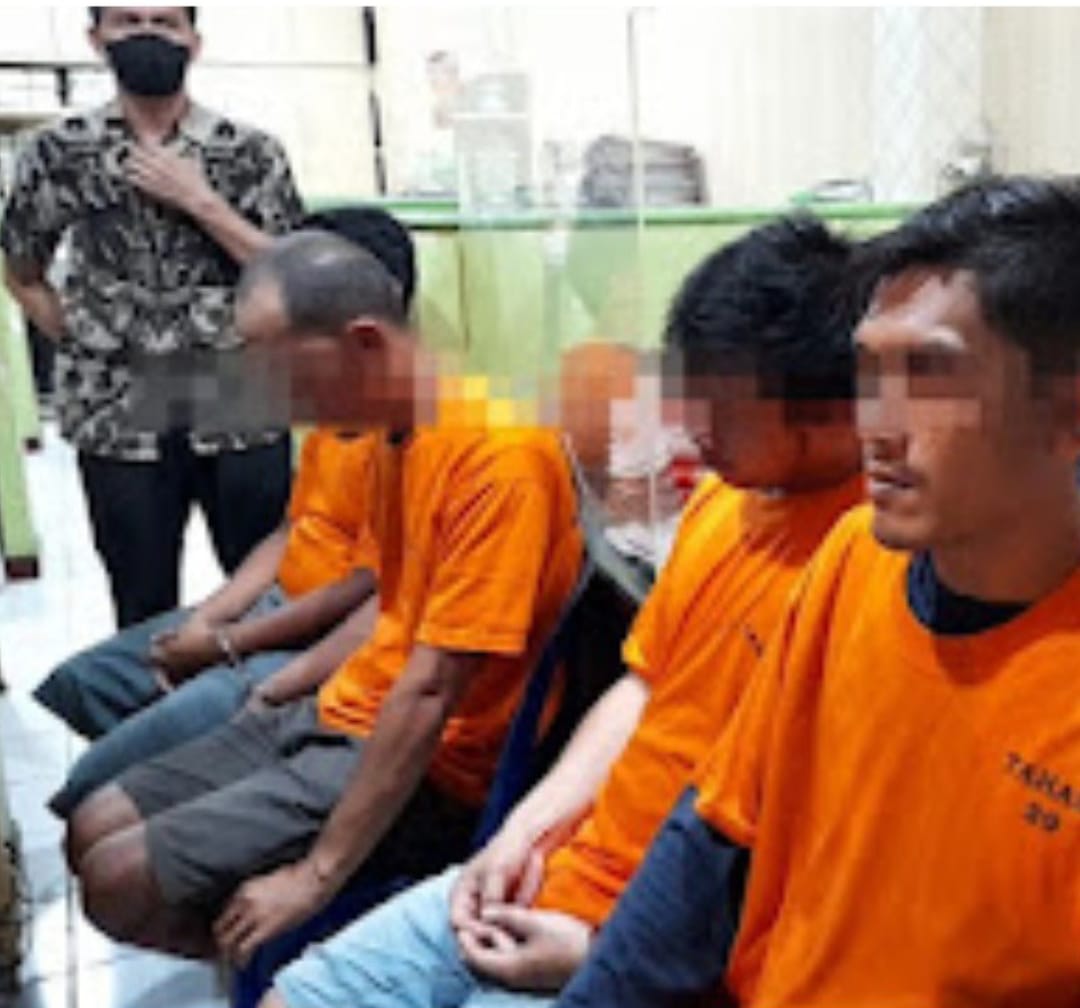 Empat Orang Pelaku Pembuat STNK, Di Sikat Polrestabes Medan