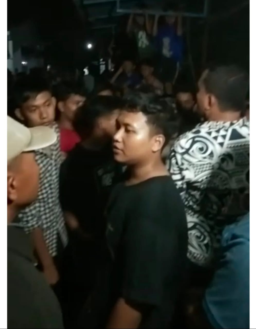 Pelaku Begal Nyaris di Massa Warga Hamparan Perak