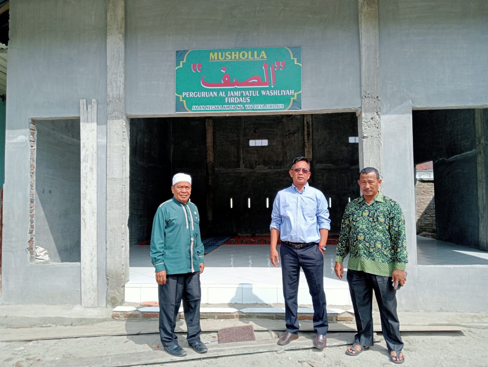 Pengurus Daerah Majelis Pembinaan Al-Jamiatul Washliyah Sergai Lakukan Kunjungan Pembinaan ke MTS Al-Washliyah 27 Desa Firdaus