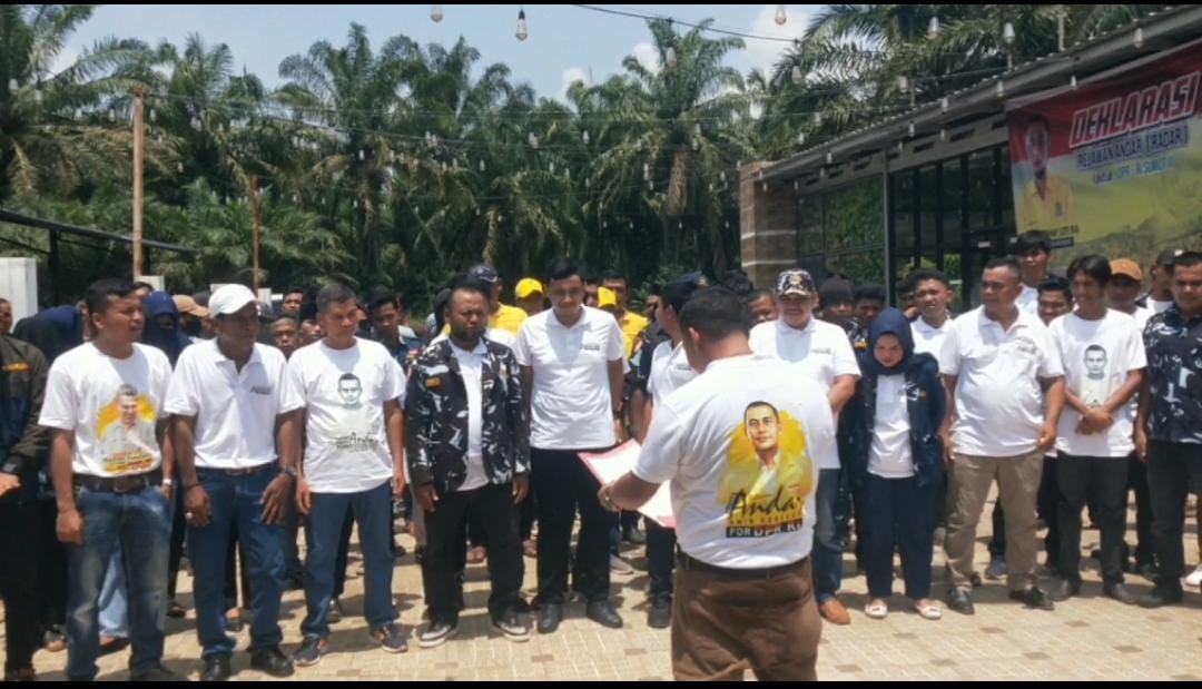 Deklarasi Tim Pemenangan Andar Amin Harahap Menuju DPR-RI 2024