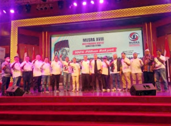 Sorak – Sorak Prabowo Presiden Pesta Musyawarah Rakyat (MUSRA) XVIII Sumut