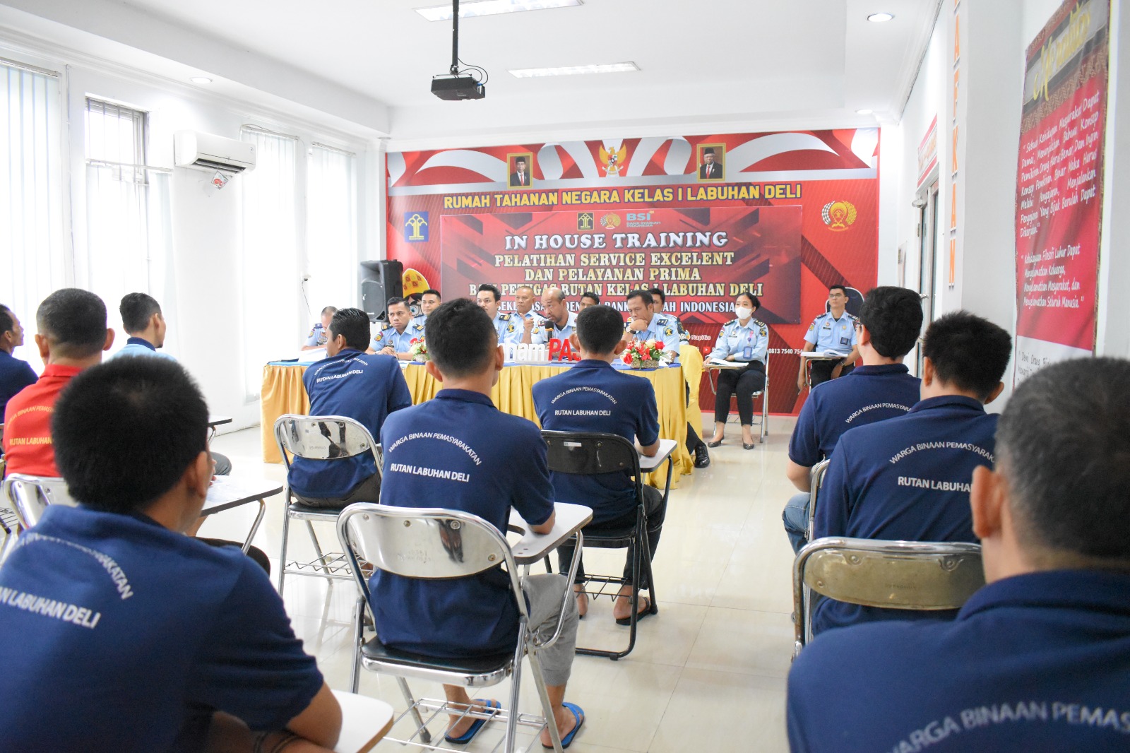 Rutan Kelas I Labuhan Deli Gelar Sidang TPP Penuhi Hak Asimilasi Integrasi Warga Binaan