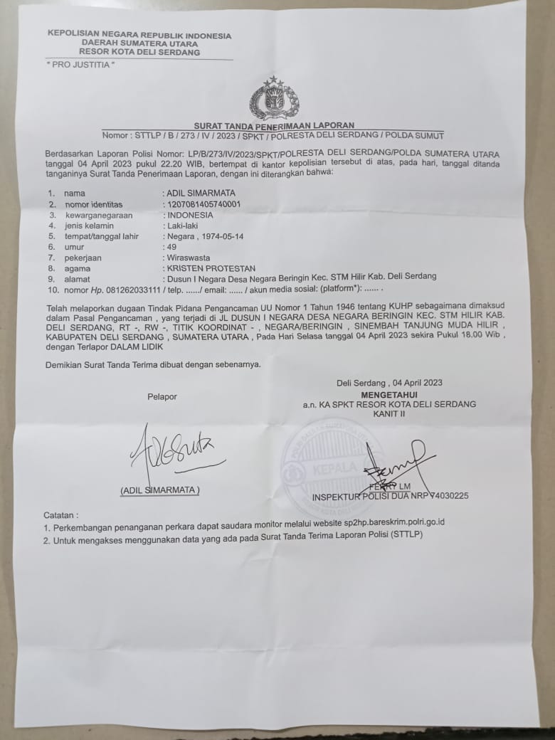 Diduga Akibat Pemberitaan, Puluhan OTK Serang dan Ancam Wartawan