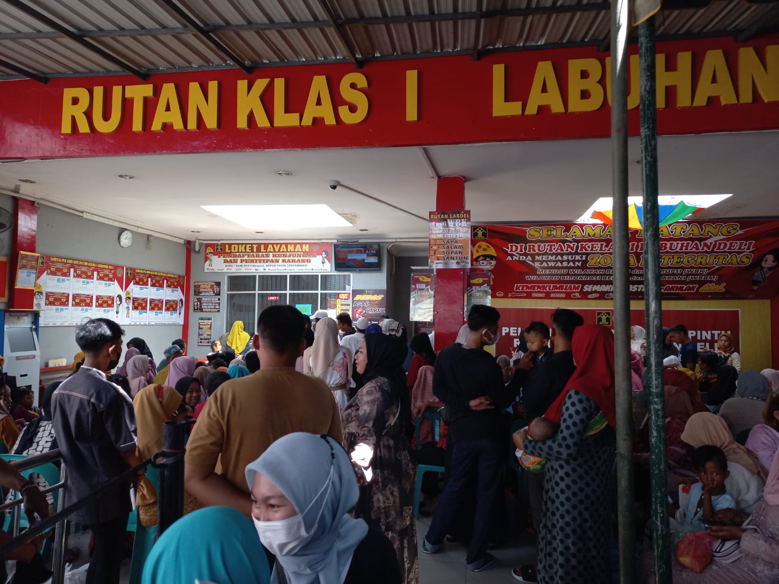Di AwaL Idul Fitri 1444 H Rutan Labuhan Deli Buka Layanan Penitipan Barang Dan Layanan Kunjungan