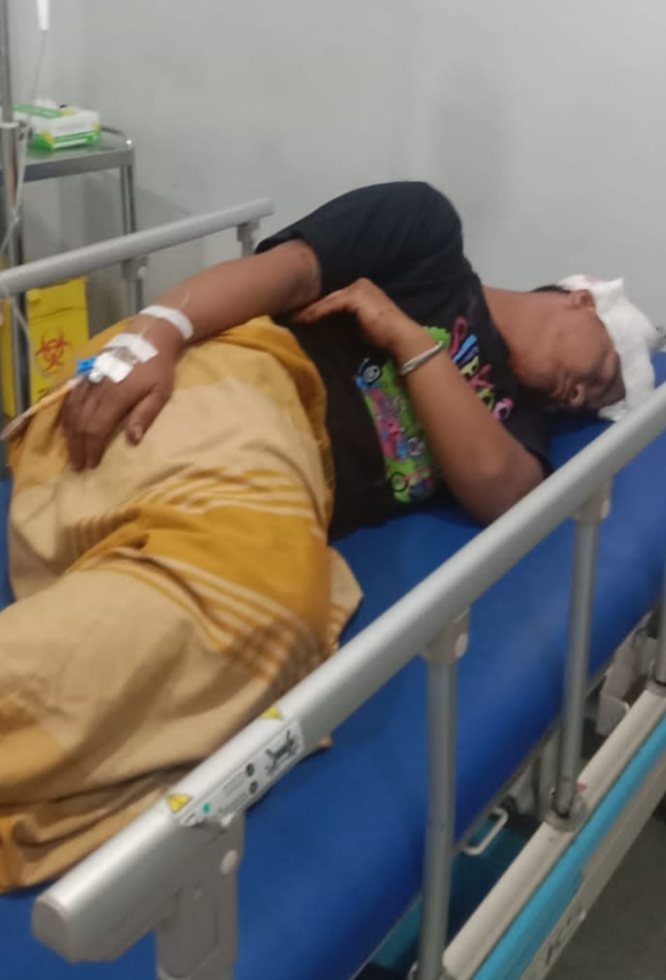 Pelaku Pembacokan Warga Terjun Belum Di Tangkap