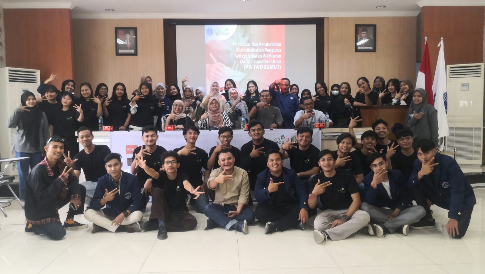 Gandeng PW IWO Sumut, Program PLN Peduli Kembali Gelar Pelatihan Jurnalistik di UMA