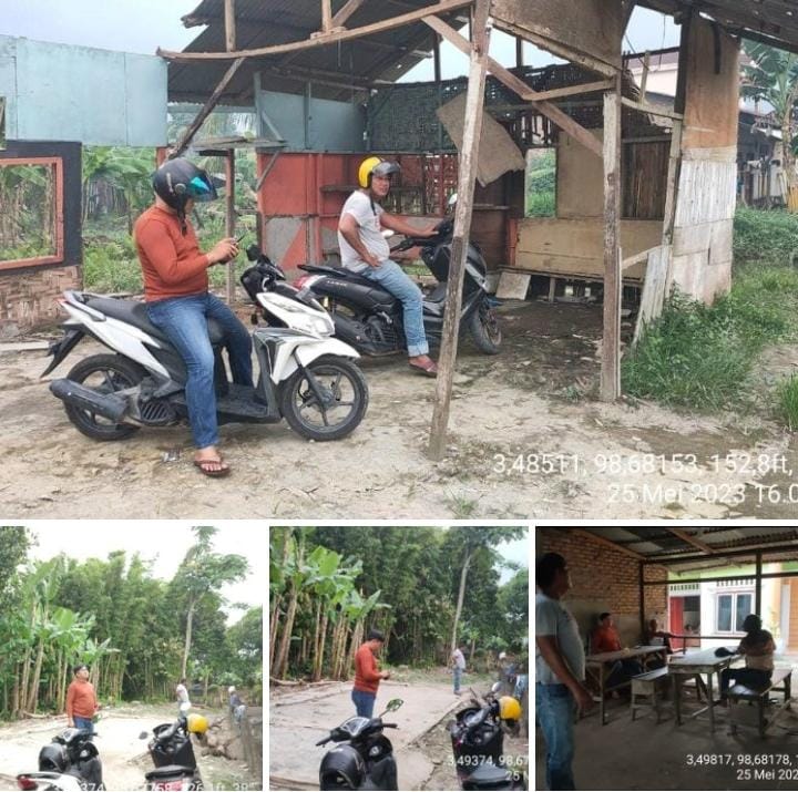 Tindak Lanjuti Dumas Togel, Reskrim Polsek Delitua Gerak Cepat Seser Sejumlah Lokasi, Kapolsek : Negatif Ada Judi Togel