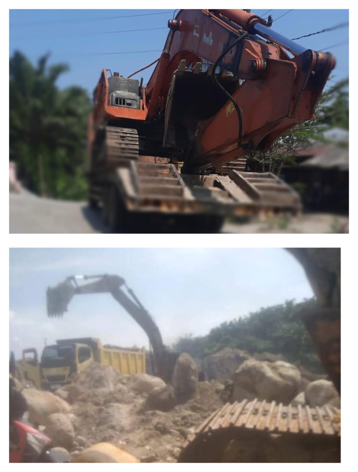 Gawat ! Desa Namorih Pancur Batu dan Kecamatan Kutalimbaru “Sarangnya” Tambang Galian C Ilegal !!!