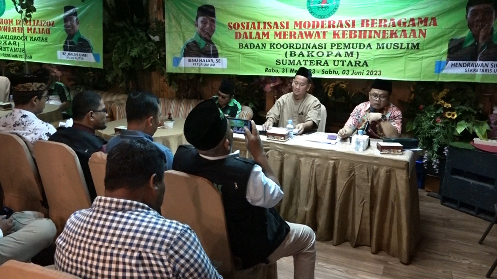 Bakopam Sumut Gelar Sosialisasi Moderasi Beragama, Ketum : Menambah Ilmu Arti Kebhinekaan dan Keutuhan Bangsa