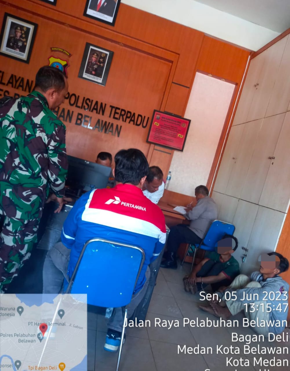 Pelaku Pencurian BBM Pipa Pertamina Di Tangkap