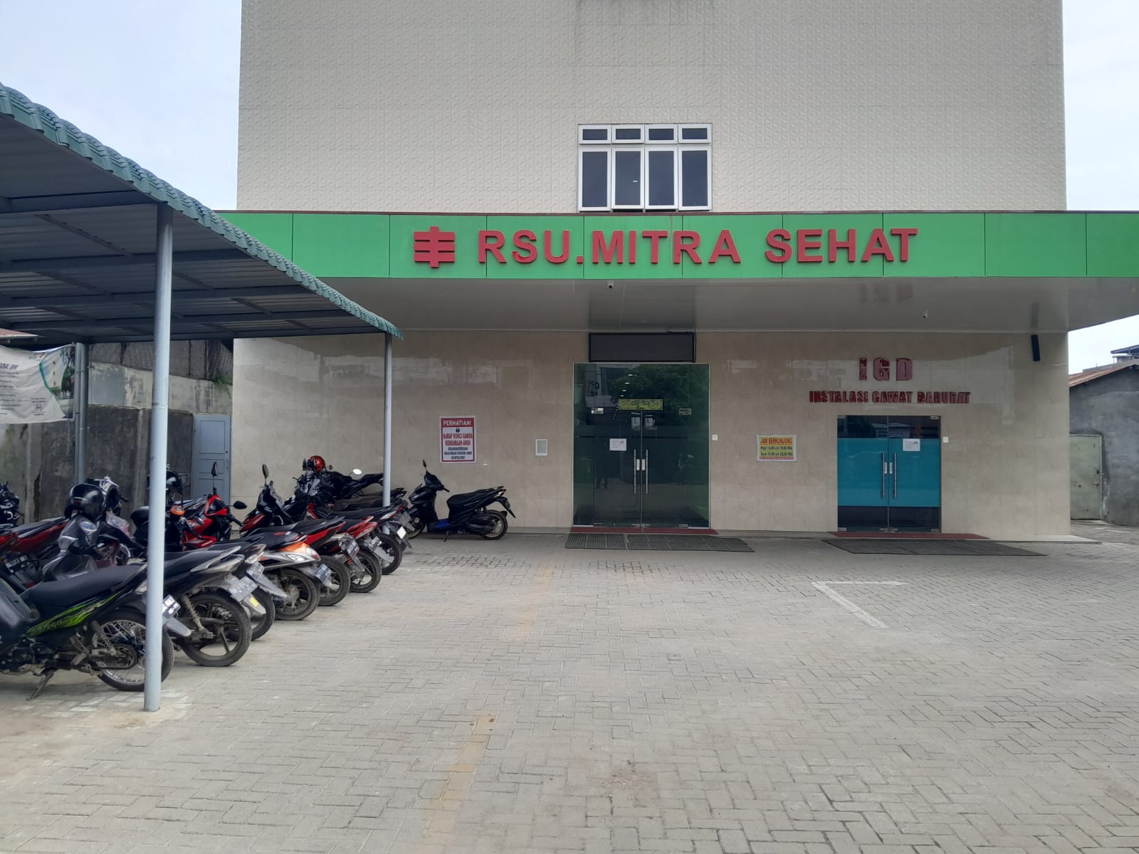 Gawat…! Sepeda Motor Raib, Rumah Sakit Mitra Sehat Tanjung Morawa Bungkam Membisu