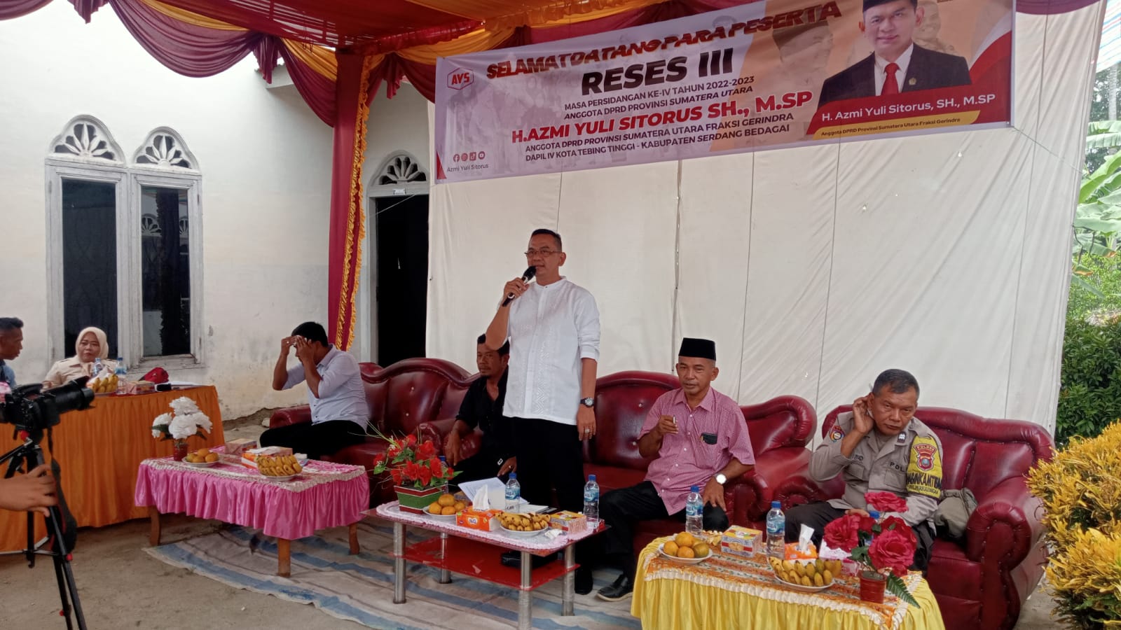 Anggota DPRD Sumut H. Azmi Yuli Sitorus Adakan Reses di Desa Lubuk Rotan Sergai