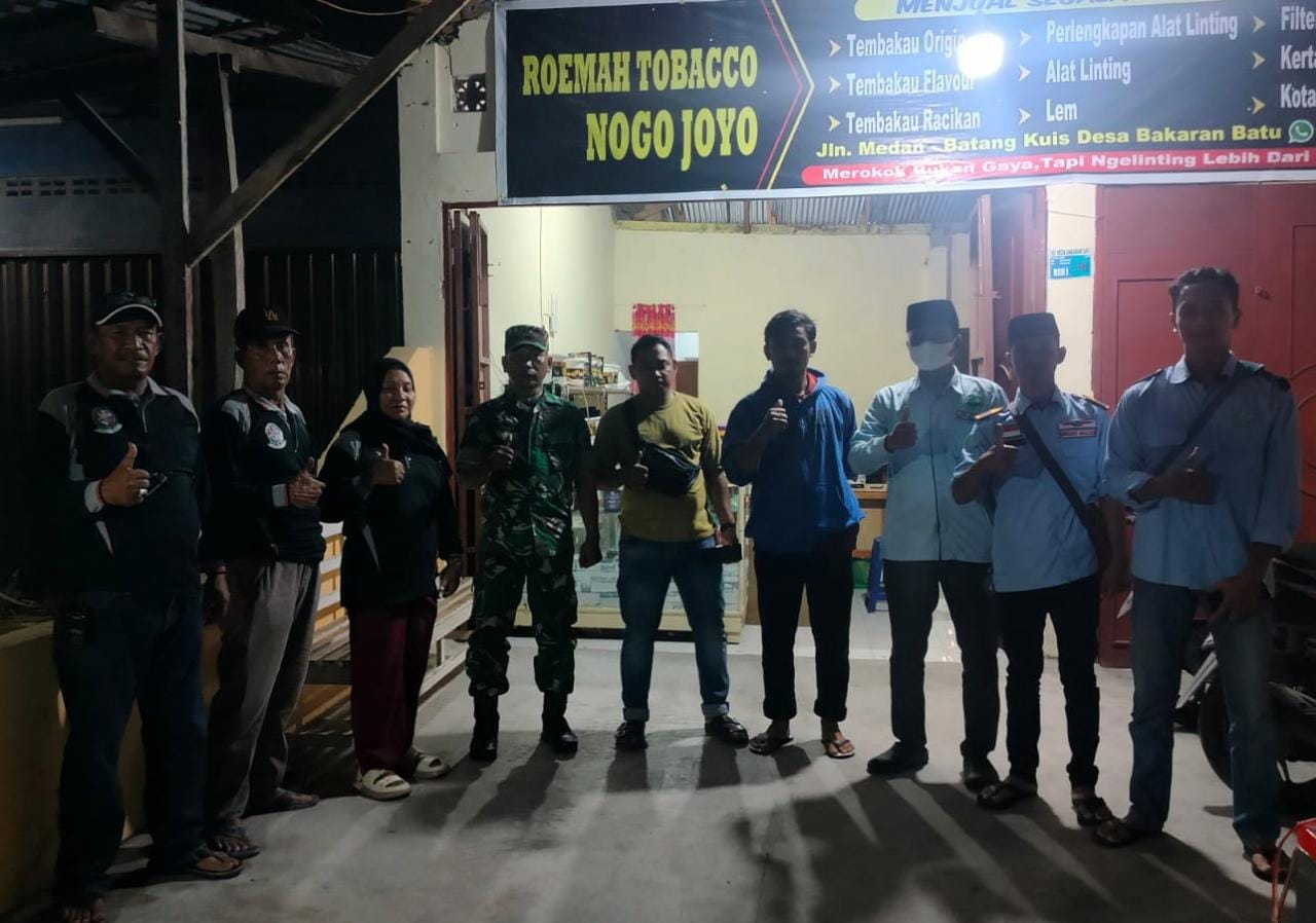 Bersama Masyarakat Muspika Batang Kuis Adakan Kegiatan Kamtibmas