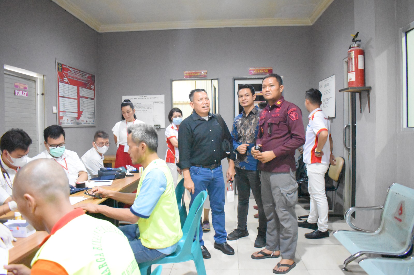 Rutan Labuhan Deli Bersama Yayasan Maha Karuna Gelar Bakti Sosial Kesehatan Gratis kepada Warga Binaan