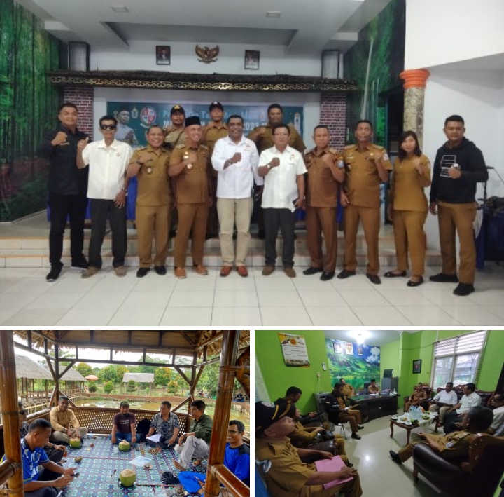 Kunker PCN Pusat ke Deli Serdang di Kecamatan Hamparan Perak dan Percut Sei Tuan