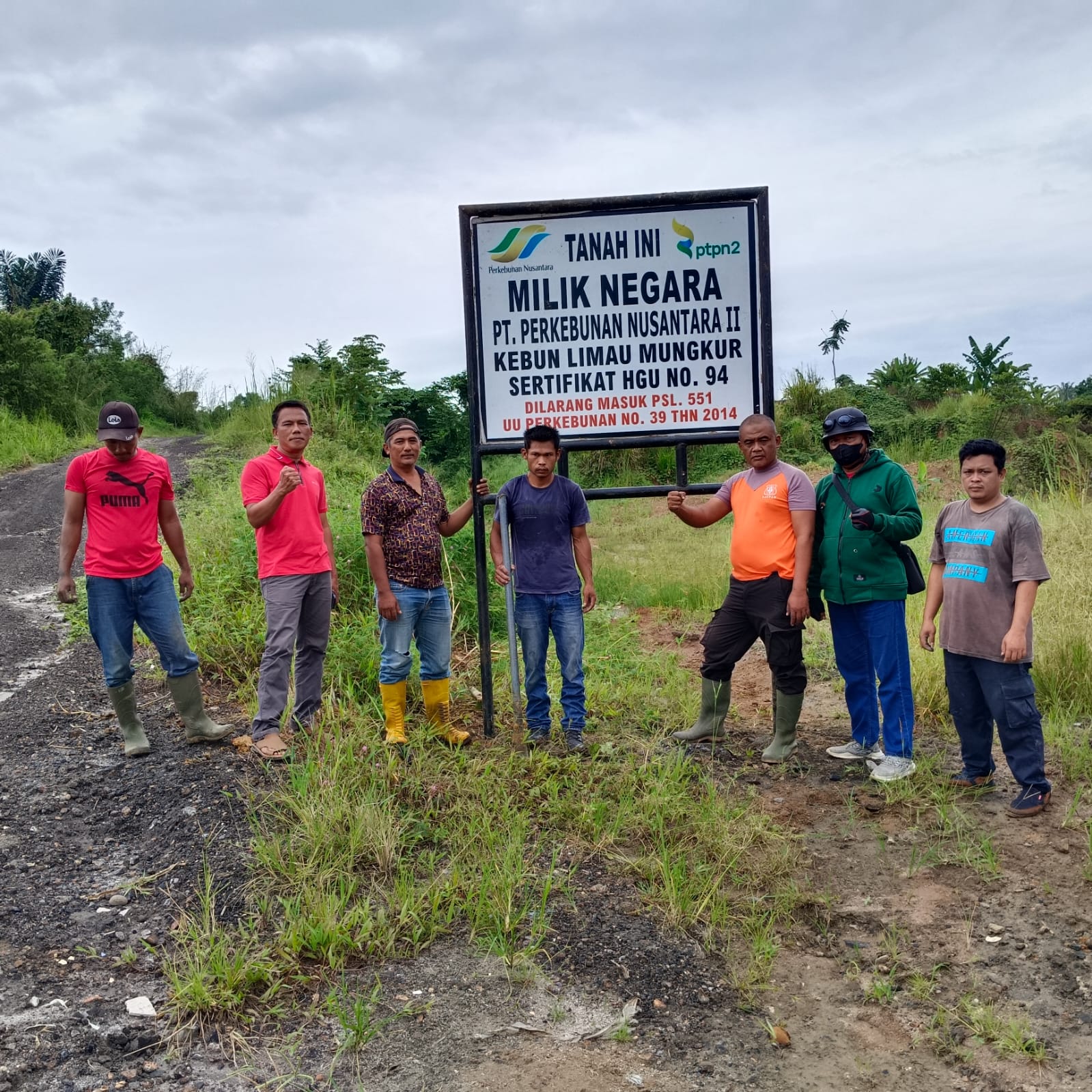 PTPN 2 Lanjutkan Okupasi HGU 94 Kebun Limau Mungkur, Penggarap Sudah 2 Kali Disomasi