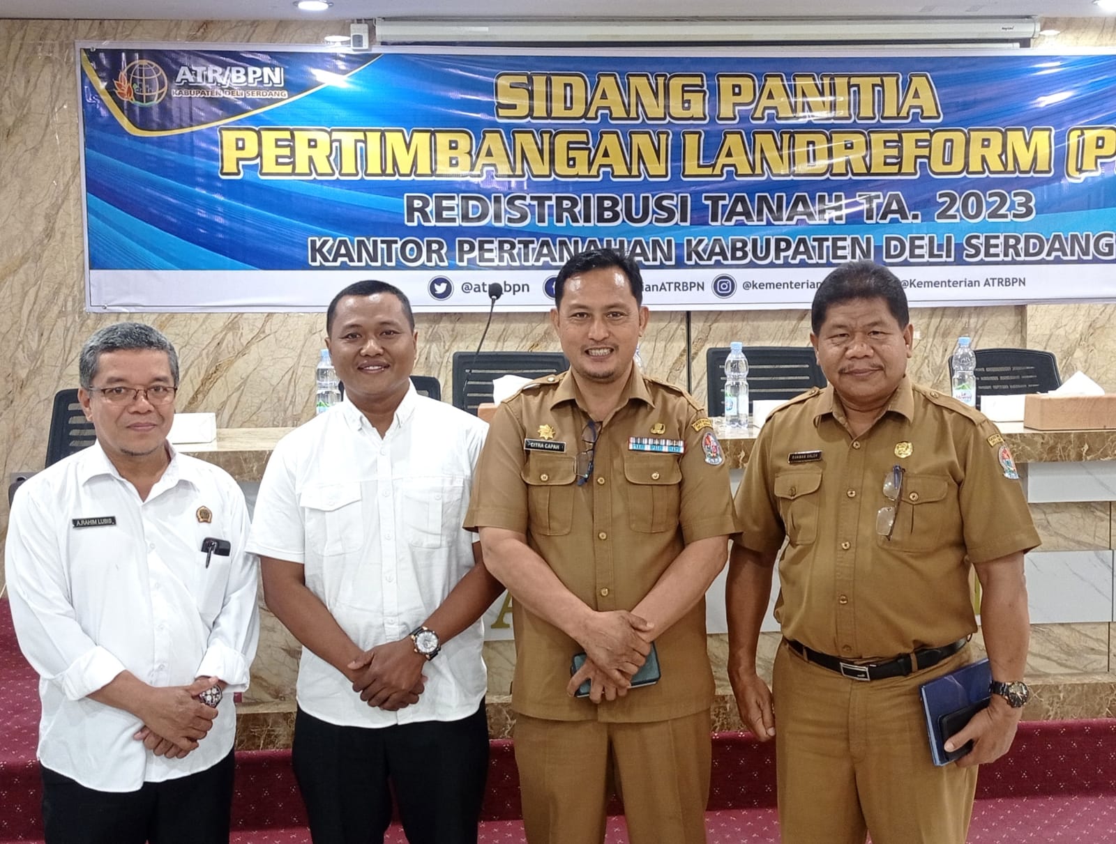 Bebaskan BPHTB, HKTI Apresiasi Bupati Dan BPN Deli Serdang