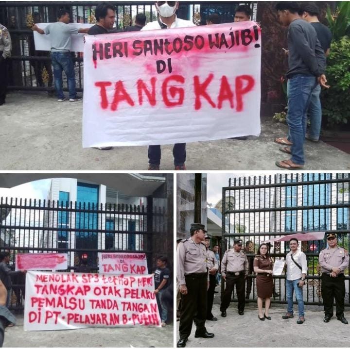 Ketum DPP SIAP -Sumut FR Nasution, Berdemo di Kejatisu Medan, Minta HS Diperiksa Kembali