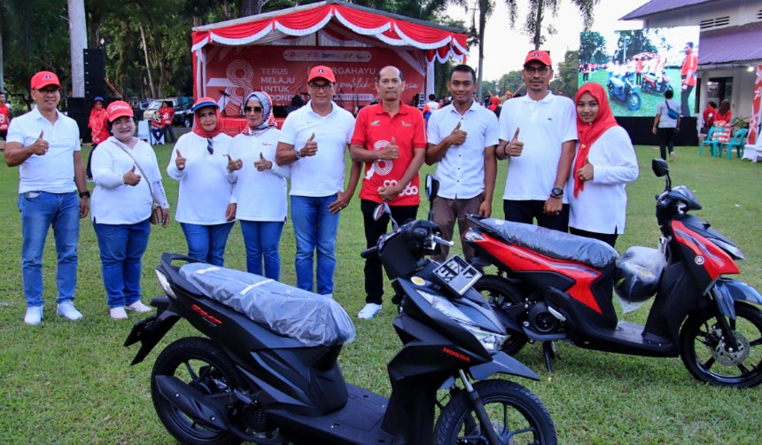 Perlombaan HUT RI ke 78 di PTPN2 Tanjung Morawa Bertabur Hadiah, Juara Pertama dapat Honda Beat Deluxe