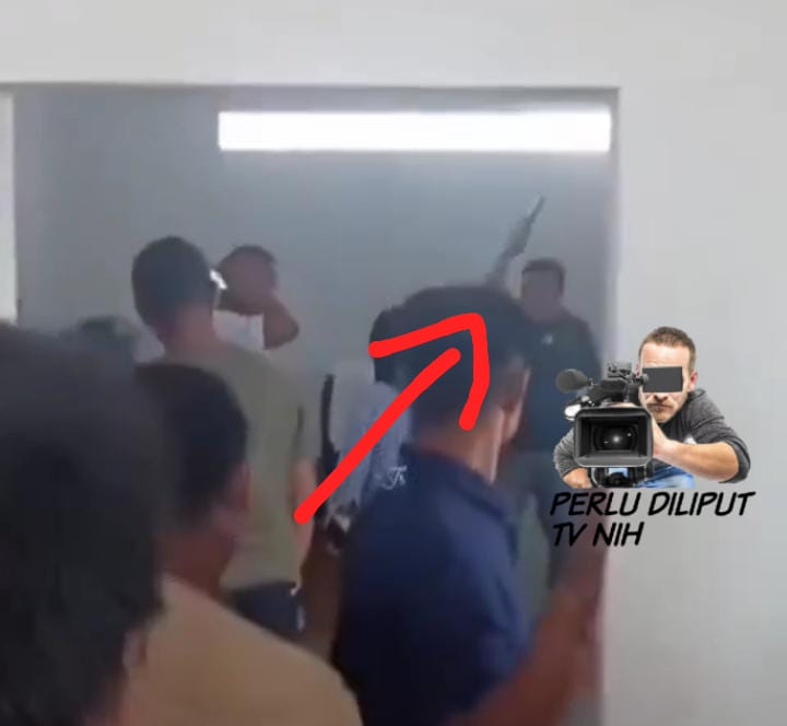 Ribut Dengan SPSI, Pemilik Dump Truck Letuskan Senpi