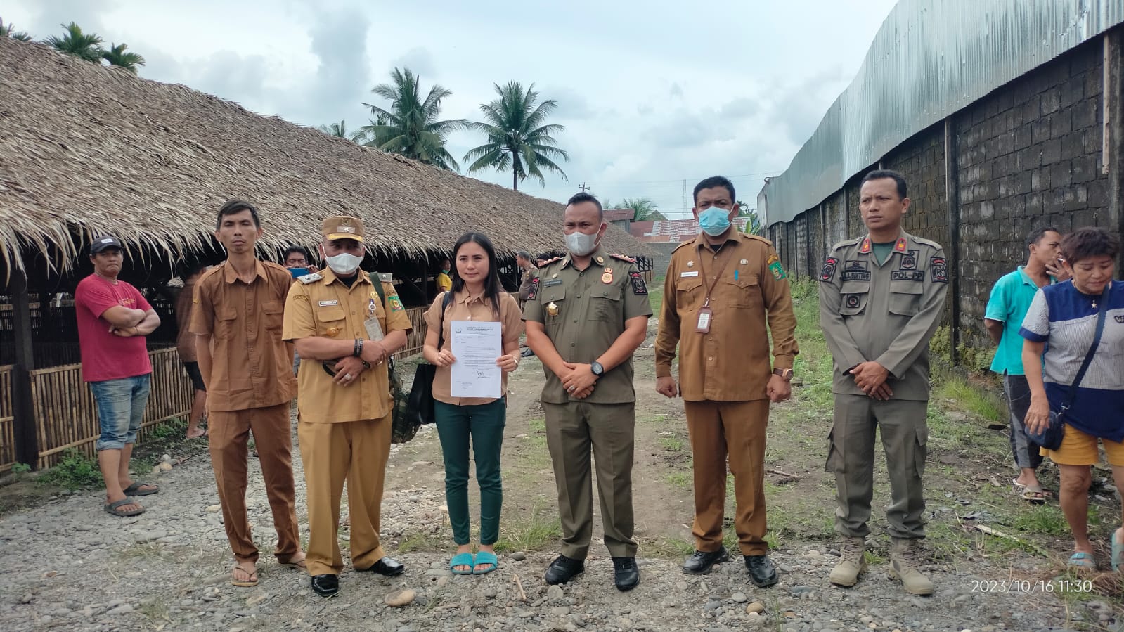 Menyikapi Bau Tak Sedap, DLH Langkat dan Sat Pol PP Berikan Surat Peringatan ke Para Peternak