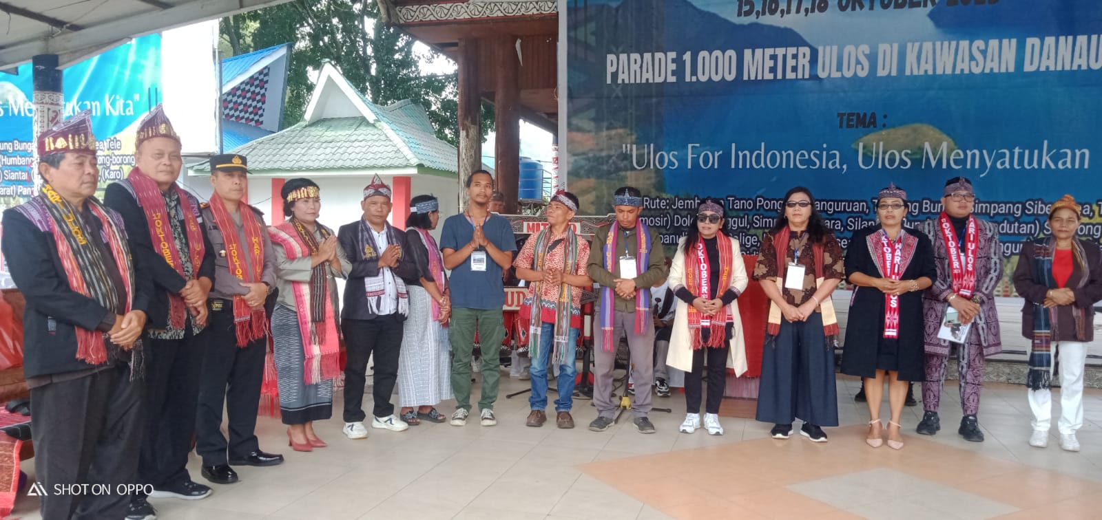 Meriah!!, Acara Puncak Hari Ulos Nasional ke-9 di Parapat dihadiri Wakil Menteri Pariwisata