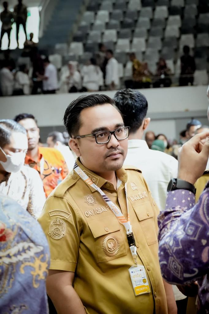 Kader Muda Partai Gerindra Oky Iqbal Frima Diganti Prabowo Subianto