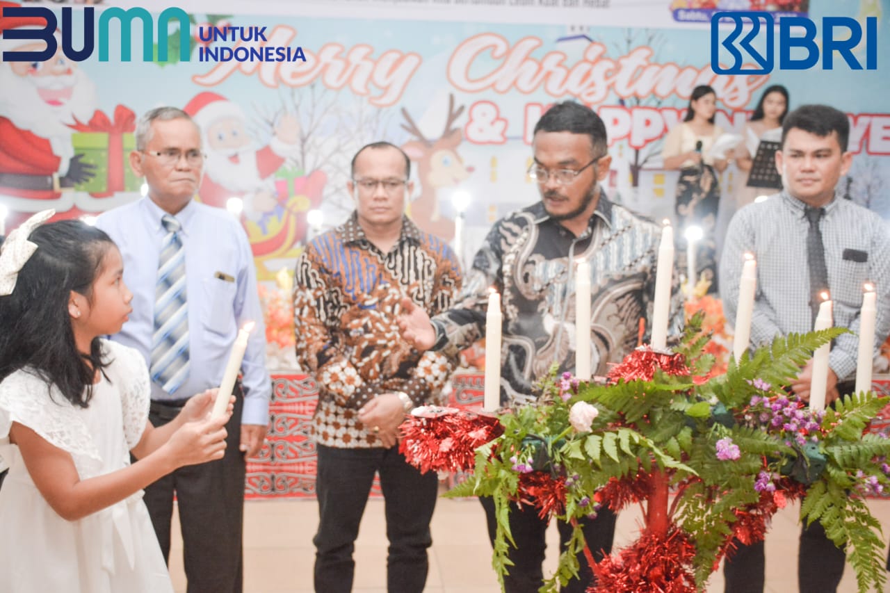 Perayaan Natal Keluarga Besar BRI Kisaran Berlangsung Teduh dan Khidmat