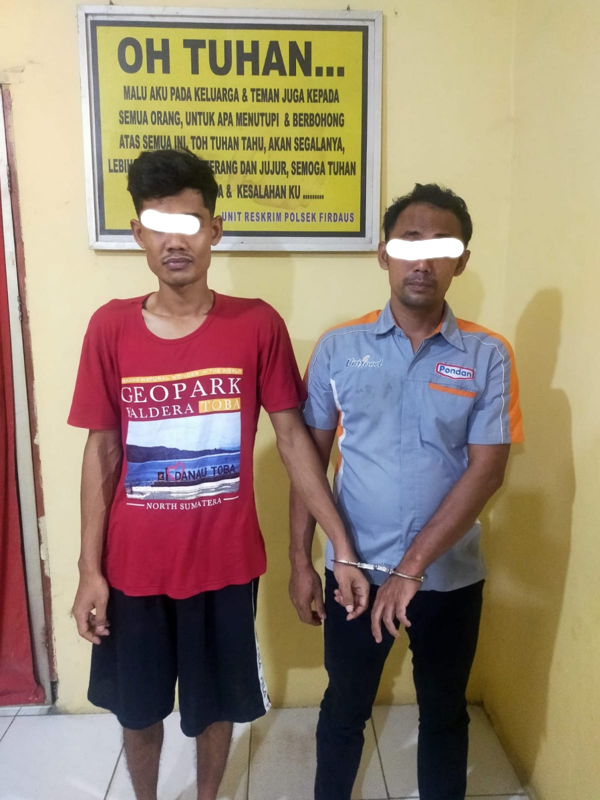 Tim Opsnal Polsek Firdaus Berhasil Meringkus 2 Terduga Pengedar Sabu