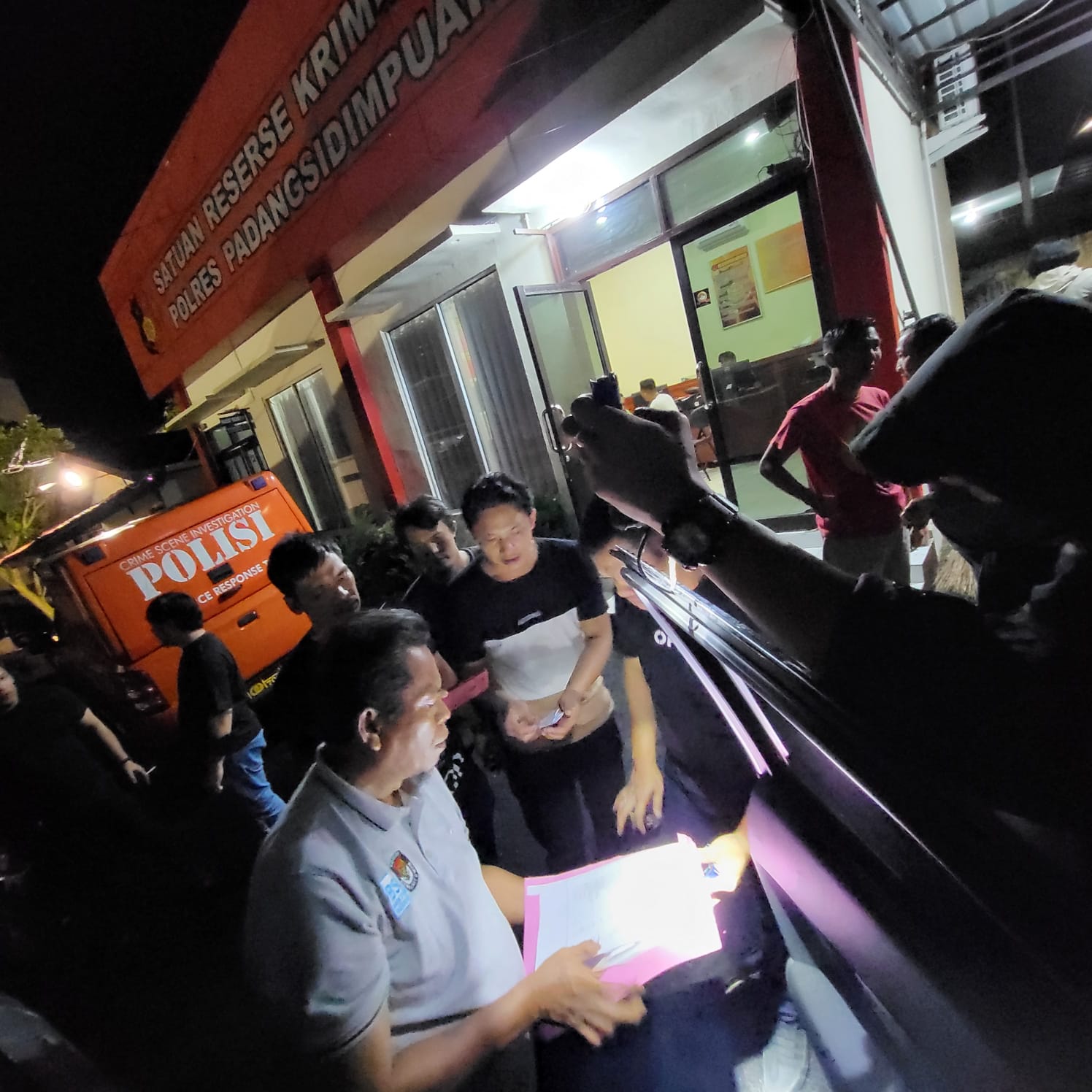 Tim Saber Pungli Ditreskrimum Polda Sumut OTT Komisioner KPU Padangsidimpuan