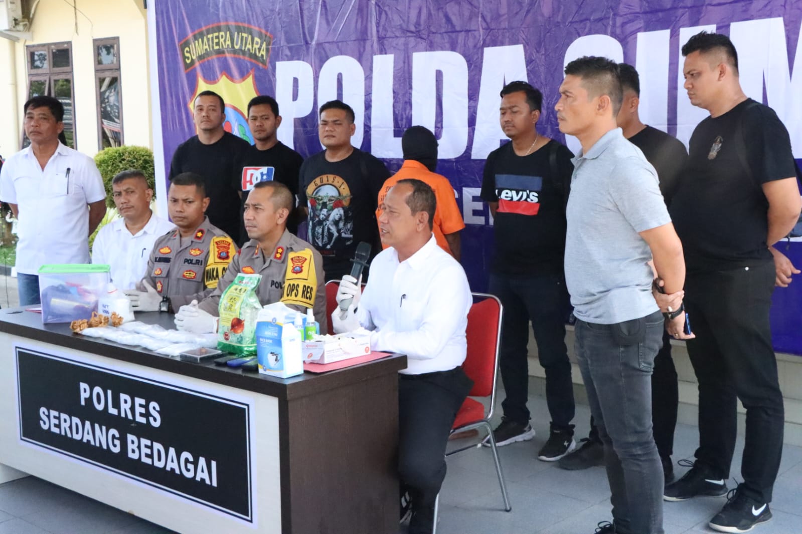 Sat Narkoba Polres Serdang Bedagai Berhasil Ungkap Peredaran Sabu 2,7kg