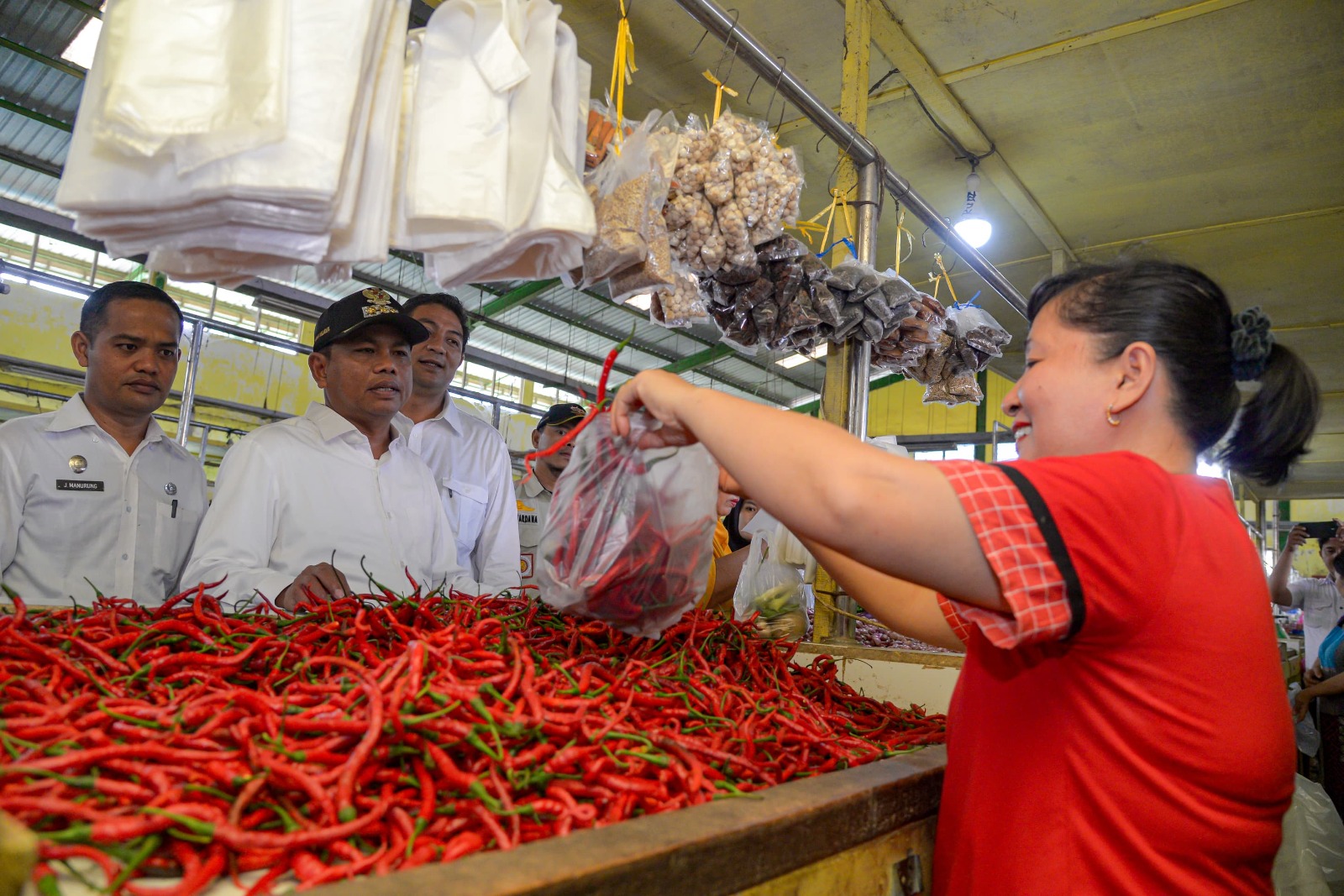 Jelang Hari Raya Idulfitri 1445 H, Harga & Stok Kebutuhan Pokok di Sergai Stabil