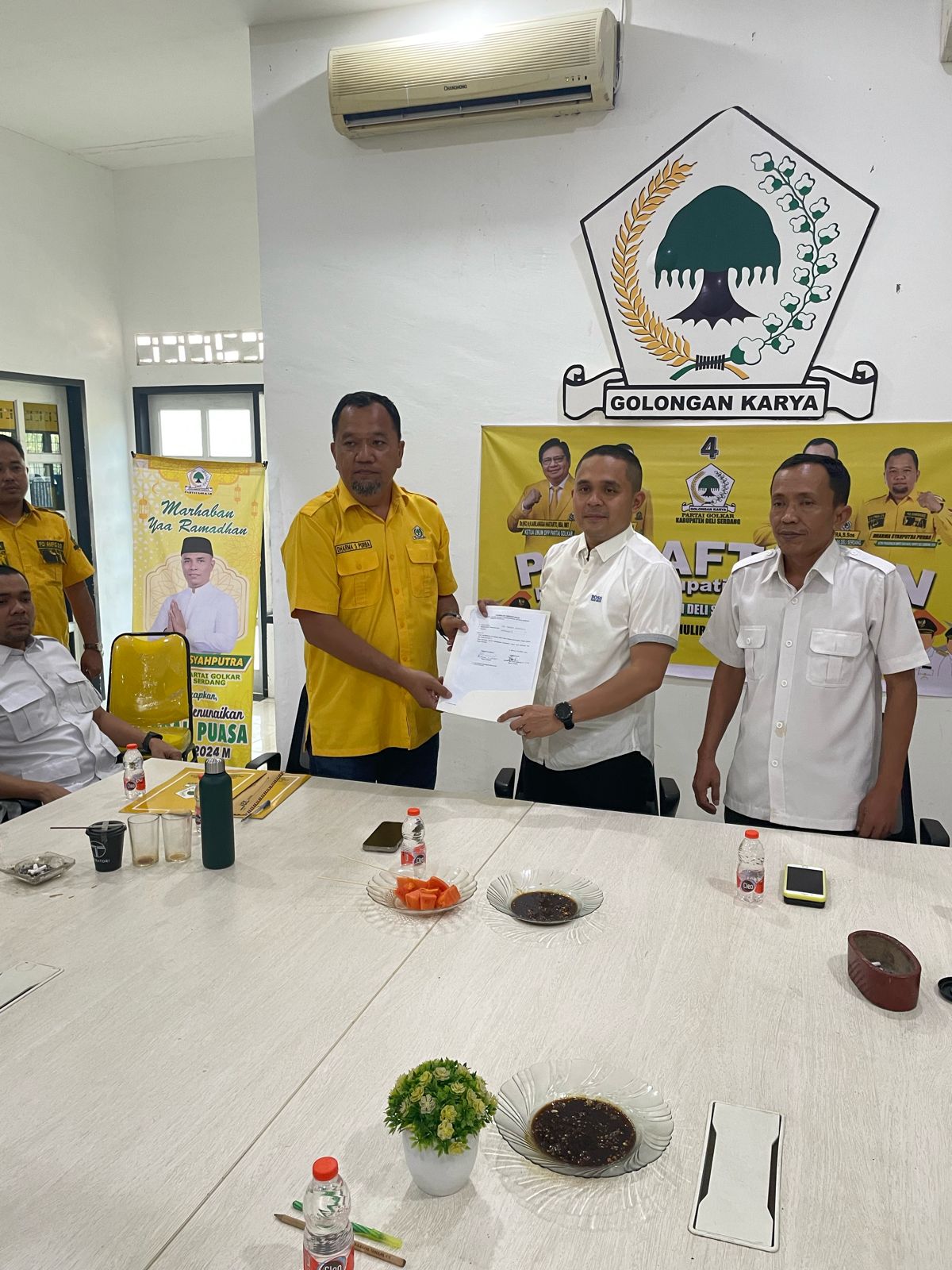 Maju Pilkada 2024, Kiki Handoko Sembiring Resmi Daftar ke Golkar Deli Serdang